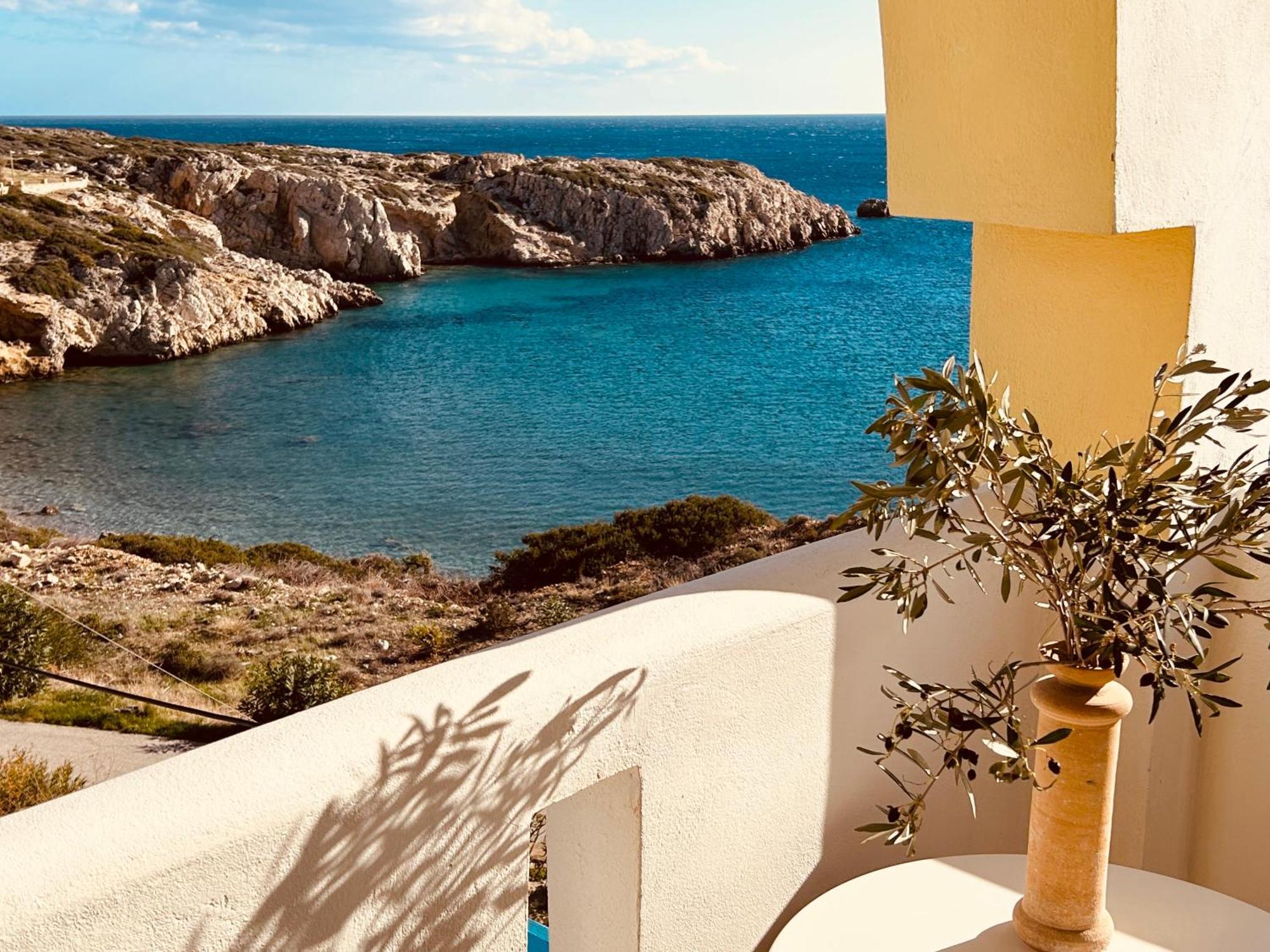 Studios Fokia Beach Amoopí Kültér fotó