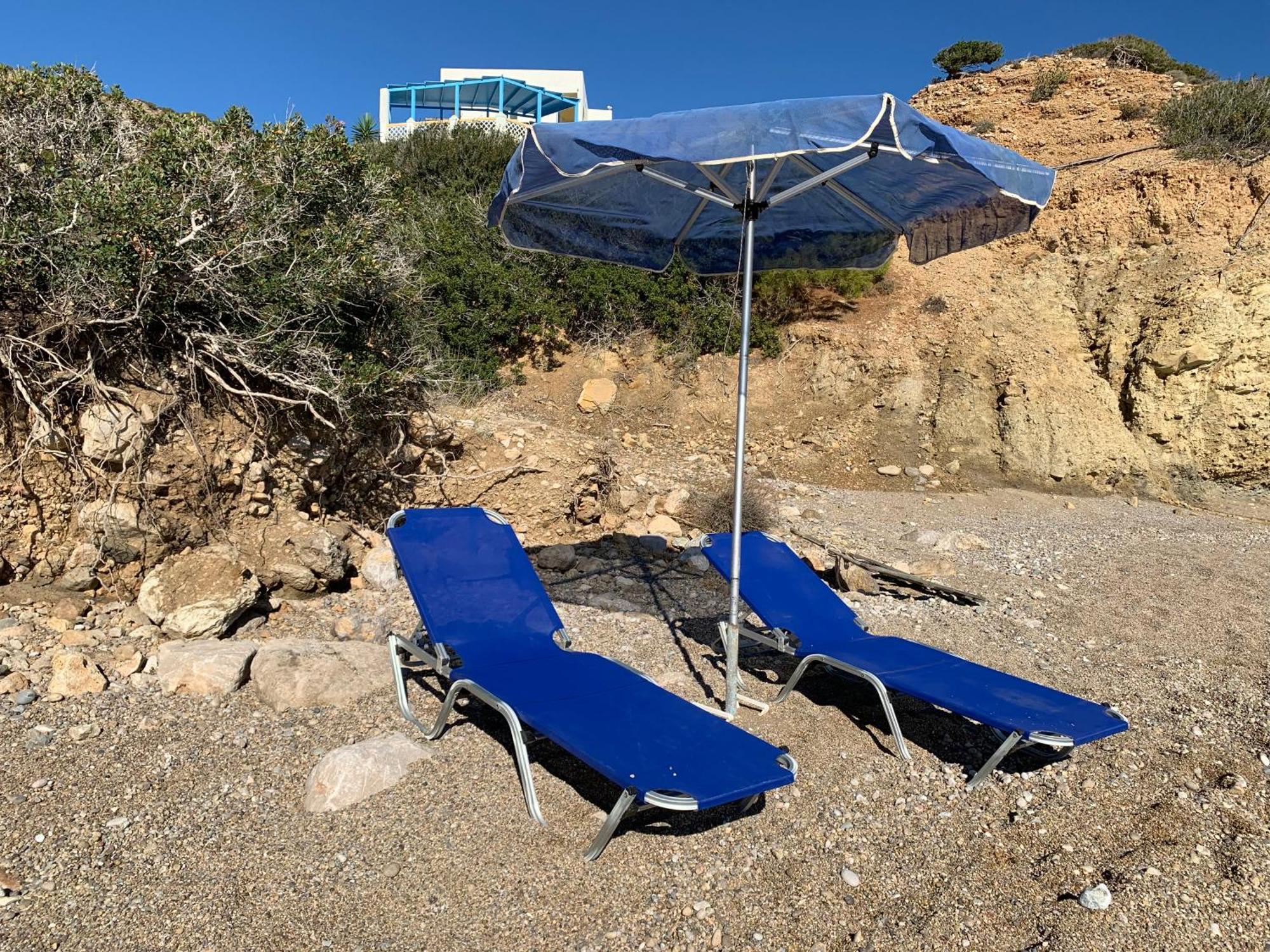 Studios Fokia Beach Amoopí Kültér fotó