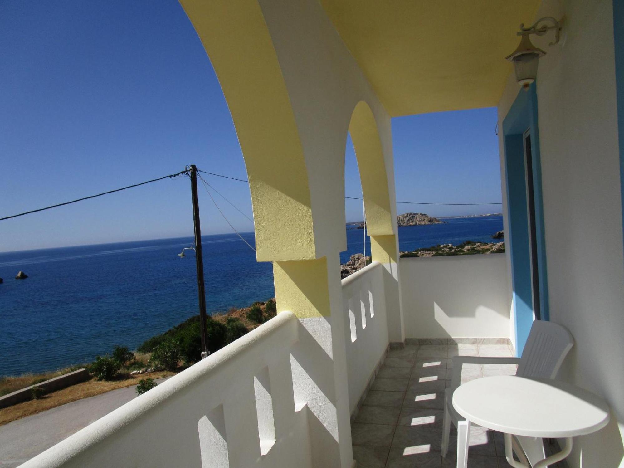 Studios Fokia Beach Amoopí Szoba fotó
